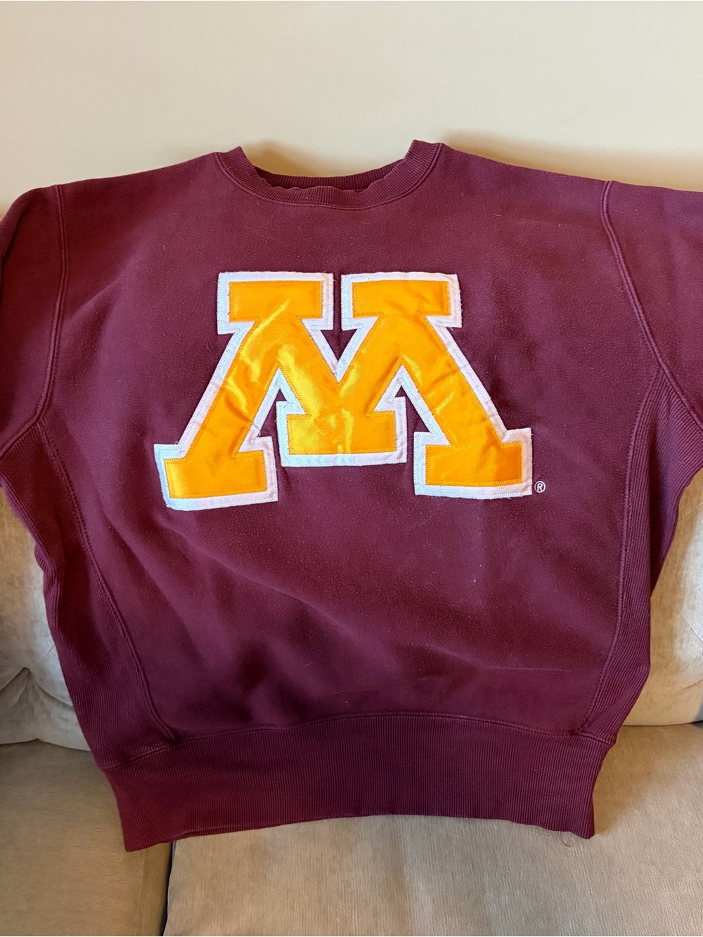 UNIVERSITY OF Minnesota Crewneck Sweatshirt